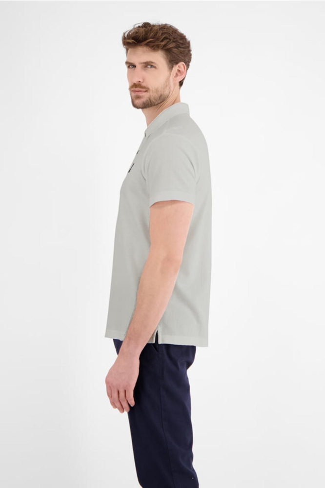 POLO IN ZACHTE WAFELPIQUE KWALITEIT 2543204 103 Broken white
